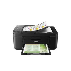PIXMA TR4720 올인원 무선 프린터 동 문서 공급기 모바일 및 내장 팩스 블랙