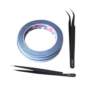 LCD 수리 2pcs 3pcs 5mm 2mm 휴대폰 테이프 접착 화면 8mm 및 양면