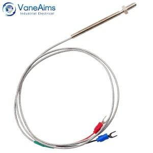 M6 나사 온도 센서 열전대  K 0.5m 1m 2m 3m 4m 프로브 0-600 ℃ 입력 PID 디지털 조절기용