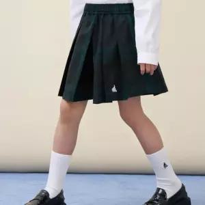 빈폴 키즈 BEANPOLE KIDS 플리츠 체크 스커트 그린 (BI6127G03M)