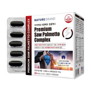 네이처그랜드 프리미엄 쏘팔메토 컴플렉스 90캡슐