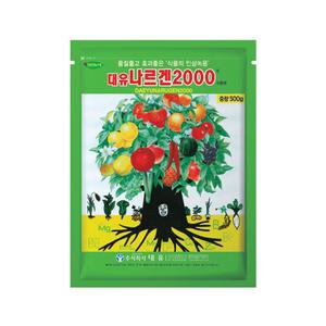 농사의달인 대유 나르겐2000 수용제 500g - 식물의 녹용인삼 복합활력제