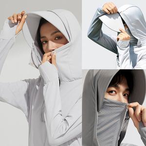 자외선차단 냉감원단 탈부착썬캡 후드점퍼 래쉬가드 바람막이
