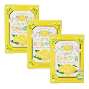 홀베리유기농레몬즙 코스트코레몬즙 14포 x 3박스 레몬수스틱 레몬즙스틱