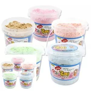 2WC 이지 루미샌드 모래놀이 3L 1.5kg 대용량 리필 샌드아트 색모래