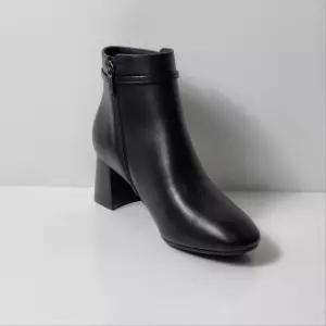 [탠디]여성 5cm 라운트토 데일리 앵클부츠(기모) LXX24509V0
