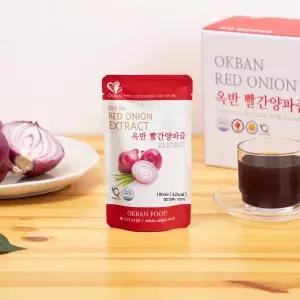옥반식품 무안 빨간양파즙 100ml * 30포 * 5박스(총150포)