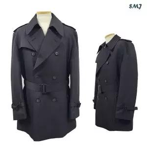 [하프클럽/에스엠진]SMJ1098 더블 코트 5.5부 안감 트렌치 코트 가을 겨울