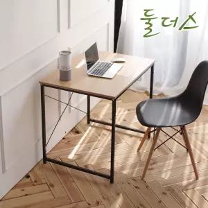 우드 기본일자 책상 80/일반/사무용/학생/테이블/사무실/노트북/컴퓨터/고등학생/공부/1인/학생용/컴터