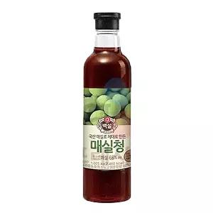 백설 매실청 1.025kg 농축액 엑기스 매실액 원액