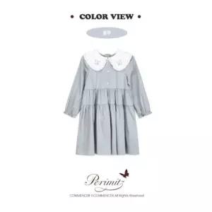 페리미츠 프릴 카라 캉캉 원피스 P2531O660