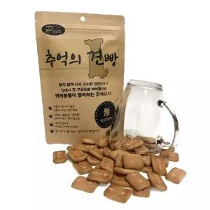 애견 간식 비스킷 소형견간식 강아지과자 100g 강아지비스켓 10개 펫푸드 추억의건빵
