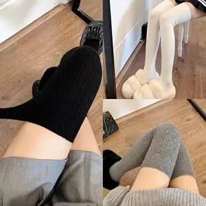 롱양말 골지 오버니삭스