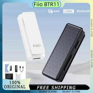 Fiio BTR11 Bluetooth 5.3 수기 LDAC 무선 오디오  앰프 어댑터 마이크가 있는