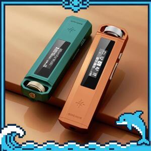 FiiO SnowSky ECHO NANO 휴대용 스마트 뮤직 플레이어 OLED 스크린이 장착된 고해상도 무손실 MP3 DSD/WAV/