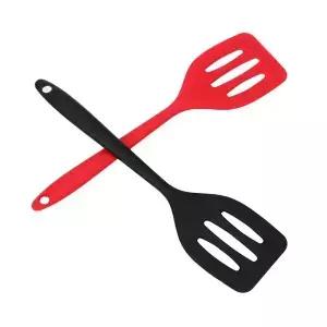 주방 도구 계란 생선 프라이팬 특종 슬롯 터너 튀김 삽 요리 실리콘 뒤집개