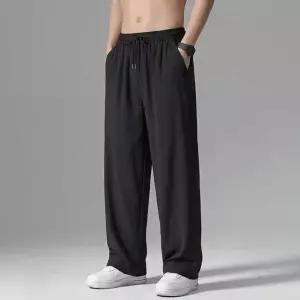 긴바지 남자밴딩 남성스판 여름트레이닝 츄리닝 캐주얼 운동 워크팬츠 카고 냉감 쿨링 바지