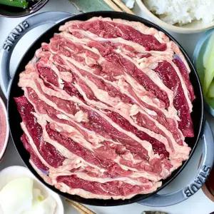냉장 오리고기 생오리 슬라이스 로스 무항생제 인증 1kg