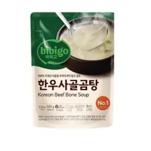 [비비고] 한우사골곰탕500g 18개