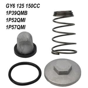 오일 드레인 플러그 세트  GY6 50cc ~ 125/150 모페드 필터  스크류 스쿠터 오프로드 부품  Baotian Benzho