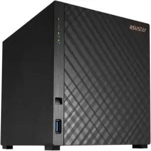 아수스터 드라이브스토어 4 Gen 2 AS1204T 4베이 NAS 쿼드코어 1.7GHz C 2.5GbE 포트 1GB DDR4 3개의 USB
