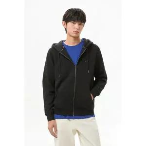 타미힐피거 남성 플래그 로고 후디 집업 T12G7TKJ150MT1BDS 1000873021502