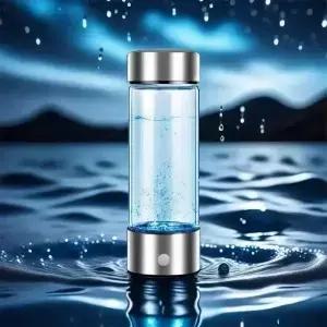 수소가 풍부한 물컵 전기 수소수 생성기 병 티타늄 필터 휴대용 이온화기 420ml