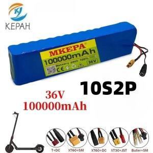 36V 100000mAh 36v 전동 스쿠터 배터리 리튬 500W 10s2p