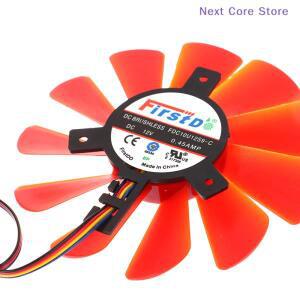[NC]1쌍 87MM 직경 RX-570- FDC10U12S9-C 비디오 그래픽 카드용 교체 팬 냉각[NC]