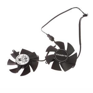 1쌍 FS1250-S2053A 0.19A GPU VGA 비디오 쿨러 그래픽 카드 팬 GTX 1650 D6 OC 로우 프로파일 4G 냉각