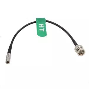 캐논 R5C C400 카메라 오디오 레코더용 행튼 타임코드 싱크 잼 케이블 Zoom 사운드 장치 BNC ~ DIN 1.0/2.3