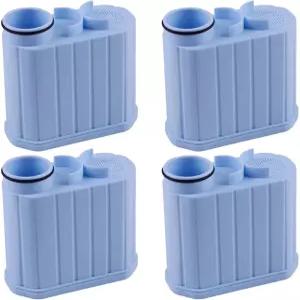 LEZHISNUG CMF009 커피 머신 워터 필터 교체 Saeco AquaClean CA6903과 호환 HD8911/0 SM7580/0용 4팩 장착