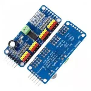 1-10pcs PCA9685PW 파이용 16 채널 12비트 PWM 서보 드라이버 I2C 인터페이스 모듈