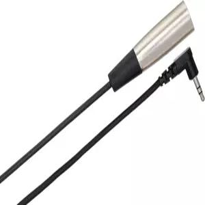 Hosa XVM-115M 캠코더 마이크 케이블 직각 3.5mm TRS ~ XLR3M 15피트