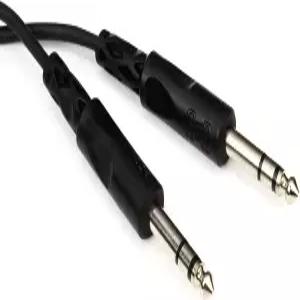 Hosa CSS-103 1/4인치 TRS와 동일한 균형 잡힌 인터커넥트 케이블 3피트