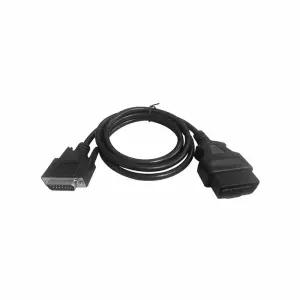 케이스노아자 OBD2 연장 케이블 남성에서 DB15P 진단 어댑터 커넥터 OD7.0 16C 원형 50CM 트럭 스캔 도구용