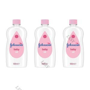 LY Johnsons Baby Oil 존슨즈 베이비 오일 무향 500ml 3개