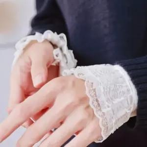 코디 커프스 손목 여성페이크카라 레이어드 레이스 레이어드커프스 레이스커프스
