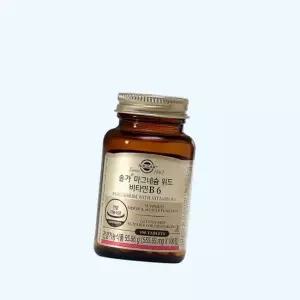 솔가 마그네슘 위드 비타민B6 100정 1개 비타민 B6 555.55mg x 5117597