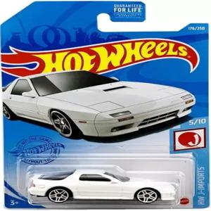 다이캐스트 핫 휠즈 89 마쓰다 사바나 RX 7 HW J-Imports 5/10 [화이트] 176/250
