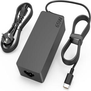 20V3.25A 65W USB 타입-C 노트북 전원 어댑터 레노버 씽크패드 X1 카본 요가 X270 X280 T580 P51 P52s E480