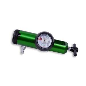 산소 실린더 0-15L/min용 의료용 CGA870 황동 압력 조절기