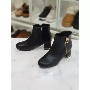 한슈 세이브존07 지퍼 리얼가죽 부츠 5cm HS399048vn