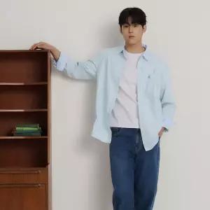 빈폴 멘 SS26헤리티지클럽 옥스퍼드 멀티 스트라이프 셔츠카키 BC6264C33H