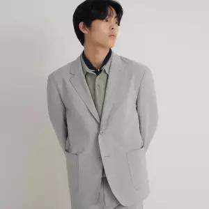 빈폴 멘 SS26젠틀테크 셋업 컴포트핏 재킷라이트 그레이 BC6311C652