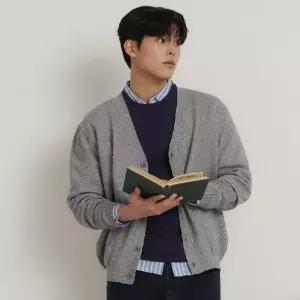 빈폴 멘 SS26Essential B.Ever 카디건그레이 BC625AE113