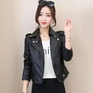 가을 레더자켓 여자 아우터 여성 가죽자켓 라이더자켓