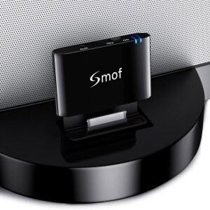 SMOF 30핀 블루투스 어댑터 수신기 | BOSE IPOD 폰호환 JBL SOUNDDOCK과 호환되며 자동차나 오토바이용 아님