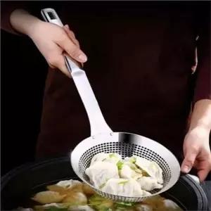 [하프클럽/셀럽하우스]업소용 주방 건지개 다용도 국수 건지개 손잡이 튀김 음식 도구