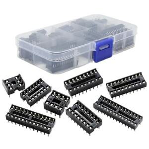 DIP IC 소켓 어댑터 납땜   세트  전자 DIY 어소트먼트 키트  MCU 시트  66 개/로트  6 핀  8 14 16 18 20